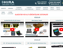 Tablet Screenshot of hiradedektor.com